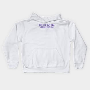 The Only Thing Kids Hoodie